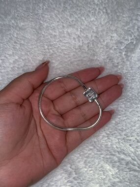 Pandora Disney Princess Storybook Lab-Grown Diamond Snake Chain Bracelet